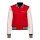 Queen Kerosin Motor Queen college sweat jacket red/white