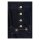 Queen Kerosin Western Denim Swing Dress dark blue wash