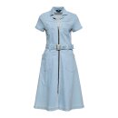 Queen Kerosin Speedway Queens Swing Dress light denim