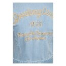 Queen Kerosin Speedway Queens Swing Dress light denim