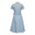 Queen Kerosin Speedway Queens Swing Dress light denim