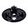 Rear hydraulic brake backing plate, black