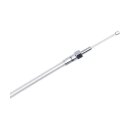 MCS, clutch cable 58" (147cm). Chrome
