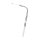 MCS, throttle cable 42" (107cm). Chrome