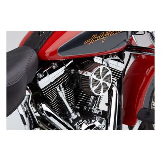 Cobra, naked air cleaner kit. Swept, chrome