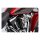 Cobra, naked air cleaner kit. Swept, chrome