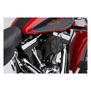 Cobra, naked air cleaner kit. Swept, black