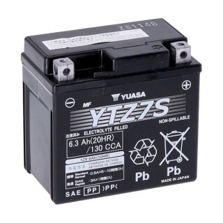 Yuasa, High performance AGM battery, YTZ7S