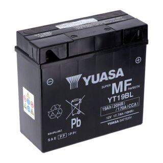 Yuasa, AGM battery, YT19BL-WC