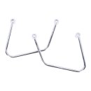 Highway Hawk, saddlebag support kit Tubular. Chrome