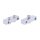 Highway Hawk, universal tubular solo luggage rack. Chrome