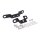 Highway Hawk, solo rack Tubular. Gloss black