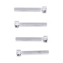 Highway Hawk, saddlebag support kit. Chrome