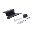 Highway Hawk, solo rack Billet. Gloss black