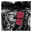 S&S, tuned induction air cleaner kit. Chrome