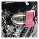 S&S, tuned induction air cleaner kit. Stainless