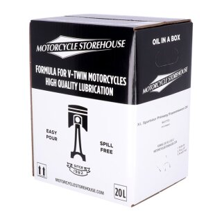 MCS, XL Sportster primary/transmission oil. 20 liter box