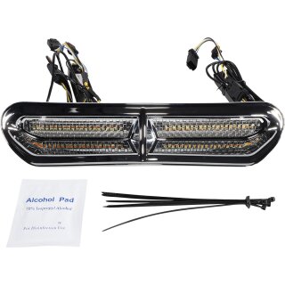 Custom Dynamic LED Blinker Belüftungseinsatz für Harley Batwing Verkleidung