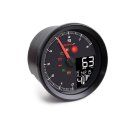 KOSO HD-01-04 95mm speedometer / tachometer. Black