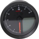 KOSO HD-01-04 95mm speedometer / tachometer. Black