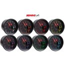 KOSO HD-01-04 95mm speedometer / tachometer. Black