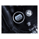 KOSO Ölmessstab mit Anzeige silber für Harley Touring 17-25