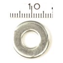 9/32" steel washer. Zinc plated