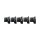 KOSO, HG13 heated grips. 130mm grip length. Black