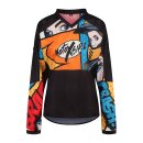 MotoGirl Pop Art MX jersey black