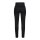 MotoGirl Ribbed Knee leggings black