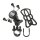 RAM Mounts, X-Grip Phone mount w/U-Bolt base. Small phones