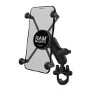 RAM Mounts, X-Grip Phone mount w/U-Bolt base. Large phones