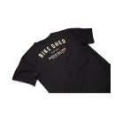 Bike Shed Pocket T-shirt black/gold