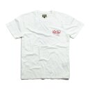 Bike Shed Handmade T-shirt creme/oxblood