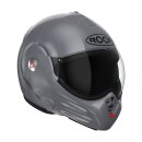 Roof Desmo helmet matte dark silver