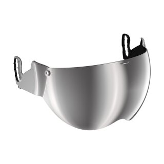 Roof visor iridium silver