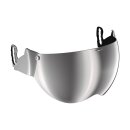 Roof visor iridium silver