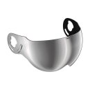 Roof visor iridium silver