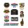 Loser Machine MC stickers VIII