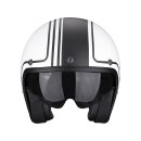 Scorpion Belfast Evo Retrol helmet matte white/silver