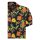 King Kerosin Hibiscus AOP shirt black