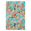 King Kerosin Vacation AOP shirt blue heaven