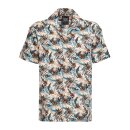 King Kerosin Hawaii AOP shirt beige/multicolor