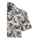 King Kerosin Hawaii AOP shirt beige/multicolor