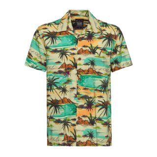 King Kerosin Tropical Sea AOP shirt multicolor