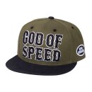 King Kerosin God Of Speed cap olive/black