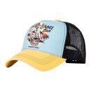 King Kerosin Skull Tiki trucker cap turquoise/yellow