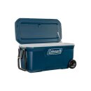 Coleman 100QT Wheeled Xtreme cooler blue