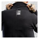 Holy Freedom Skull hooded windstop sweat black