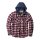 WCC Sherpa lined flannel jacket navy/red